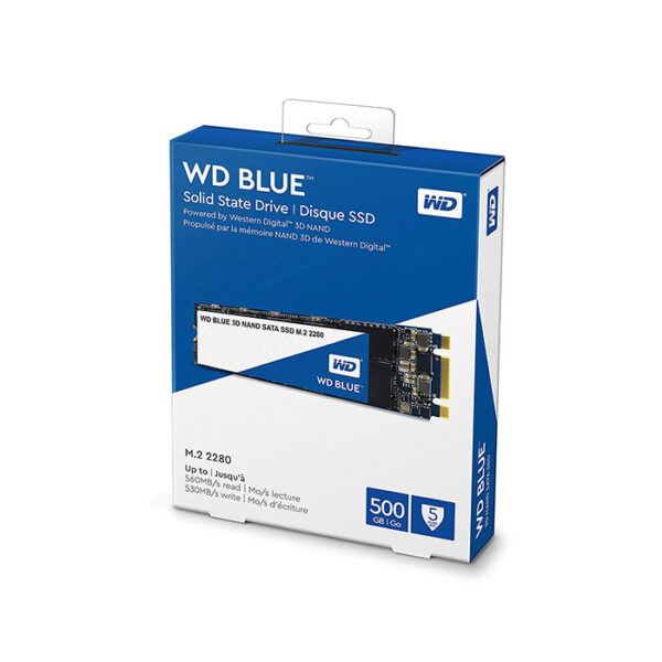 WESTERN DIGITAL Blue 3D NAND 500GB M.2 Internal SSD