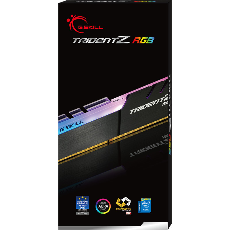 GSkill Trident Z Rgb Desktop Ram 3200Mhz DDR4 16GB(16x1)
