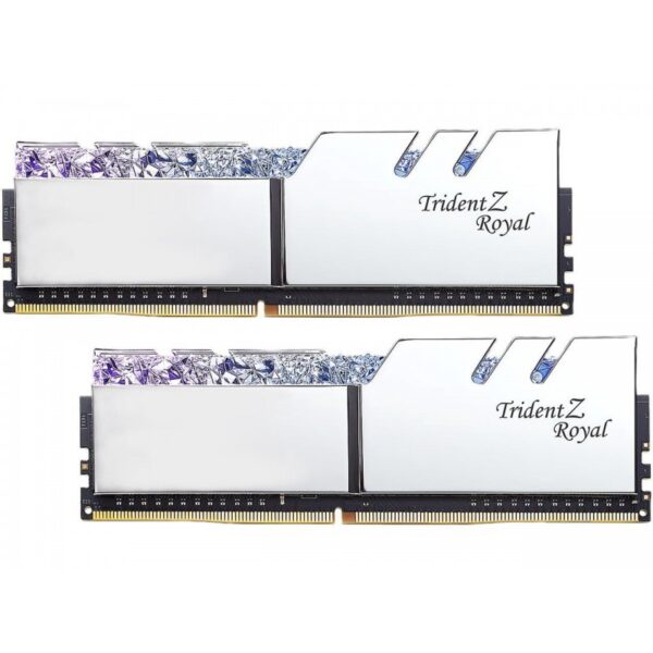 G.SKILL 16GB (8GBX2) DDR4 - 3200MHZ TRIDENT Z ROYAL SERIES RAM (F4-3200C16D-16GTRS)