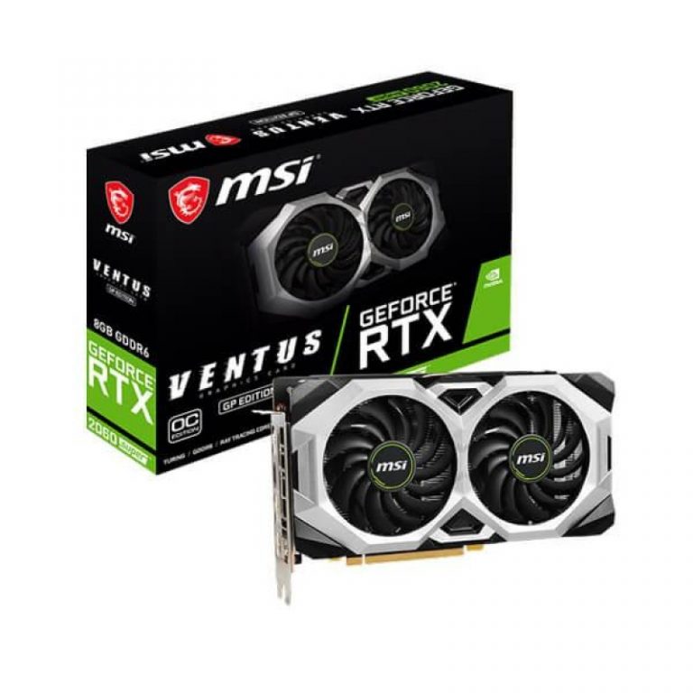 Msi Geforce Rtx 2060 Super Ventus Gp Oc 8Gb Gddr6 -pcstudio