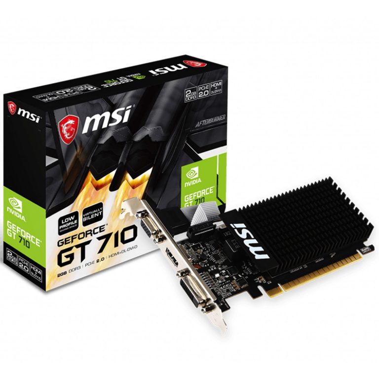 Msi geforce 710 2gb обзор