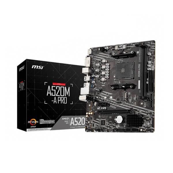 MSI A520M-A PRO MOTHERBOARD (A520M-A-PRO)