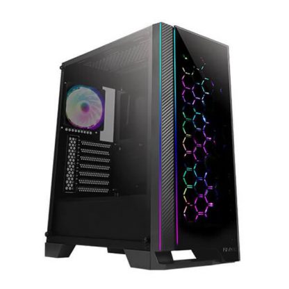 Antec NX600 ARGB ATX Mid Tower Cabinet (Black) | PC Studio