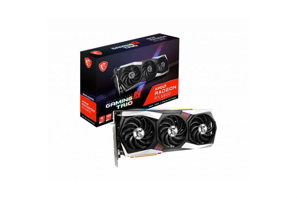 Msi Radeon RX 6800 Gaming X Trio 16G Graphics Card|PC Studio