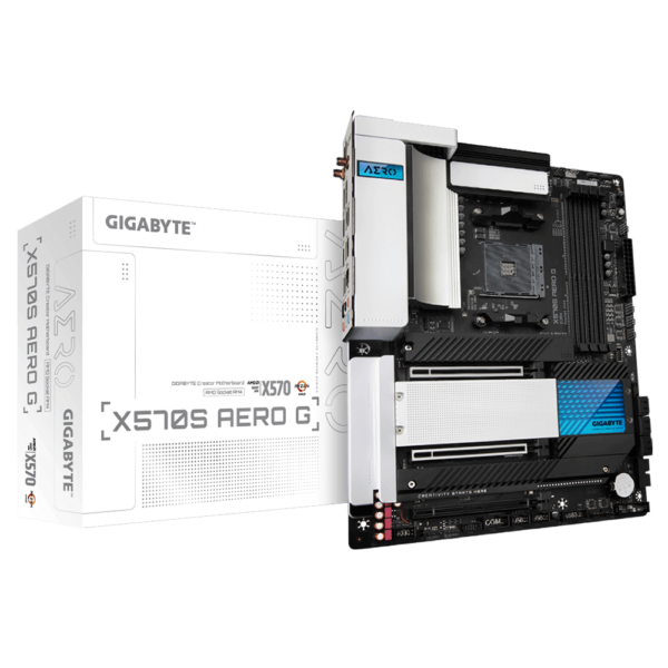 GIGABYTE X570S AERO G AMD AM4 ATX MOTHERBOARD