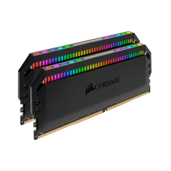 CORSAIR DOMINATOR PLATINUM RGB 32GB (2x16GB) DDR4 DRAM 3600MHz C18 RAM (CMT32GX4M2D3600C18)
