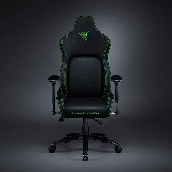 Razer ISKUR Gaming Chair (Black-Green) with Lumbar Support
