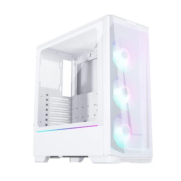 Phanteks Eclipse G360A Drgb E-Atx Mid Tower Cabinet With Tempered Glass  Side Panel (White) (PH-EC360ATG-DMW02)