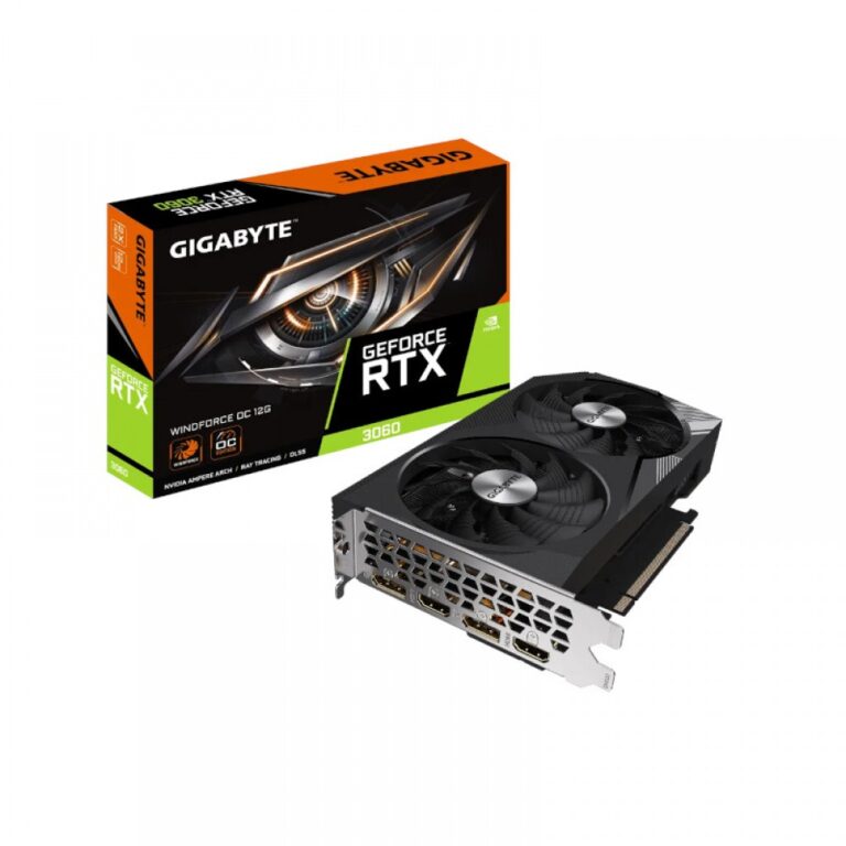 Gigabyte GeForce RTX 3060 Windforce OC 12GB GDDR6 |PC Studio