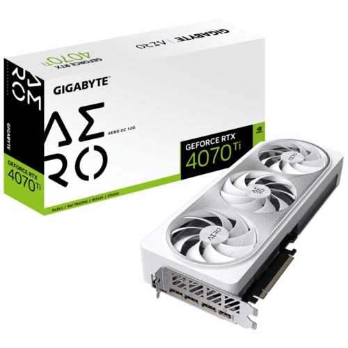 GIGABYTE NVIDIA GeForce RTX 4060 Ti AERO OC Graphics Card - 16GB GDDR6,  128-bit, PCI-E 4.0, 2595MHz Core Clock, 2X DP 1.4, 2X HDMI 2.1a, NVIDIA  DLSS 3