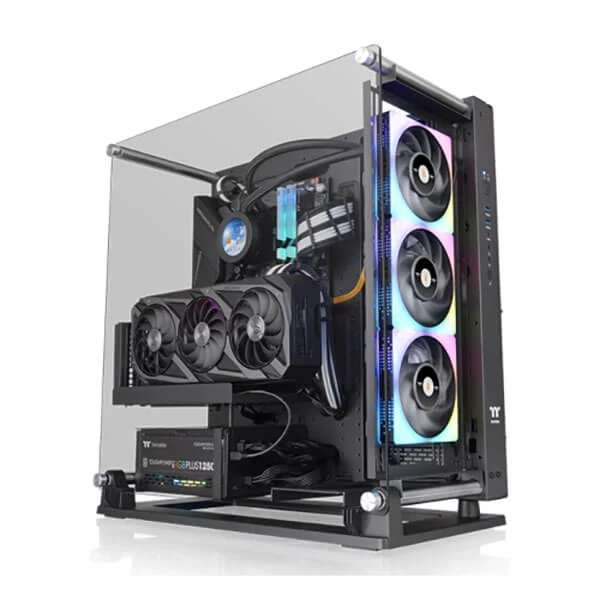 Thermaltake Core P3 Tg Pro Eatx Mid Tower Cabinet Black