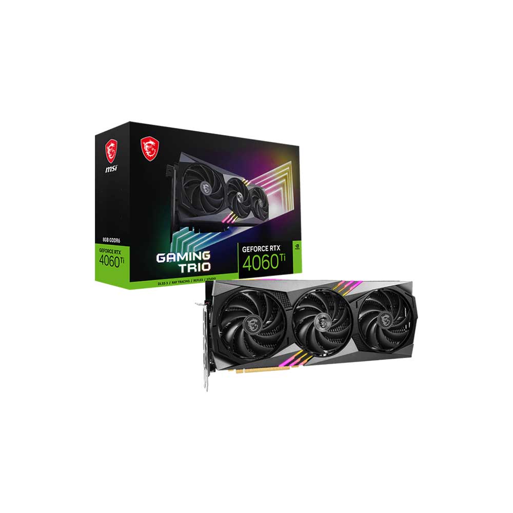 MSI Gaming GeForce RTX 4060 Ti 8GB GDDR6 PCI Express 4.0 x8 ATX