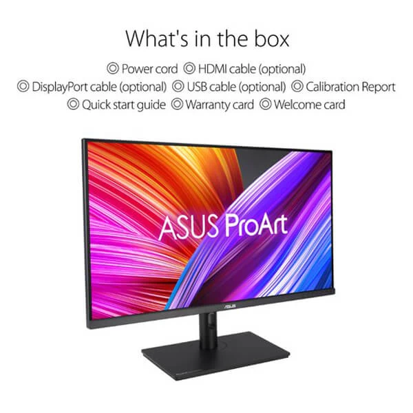 Asus ProArt Display PA328QV 32Inch Wqhd Professional Monitor