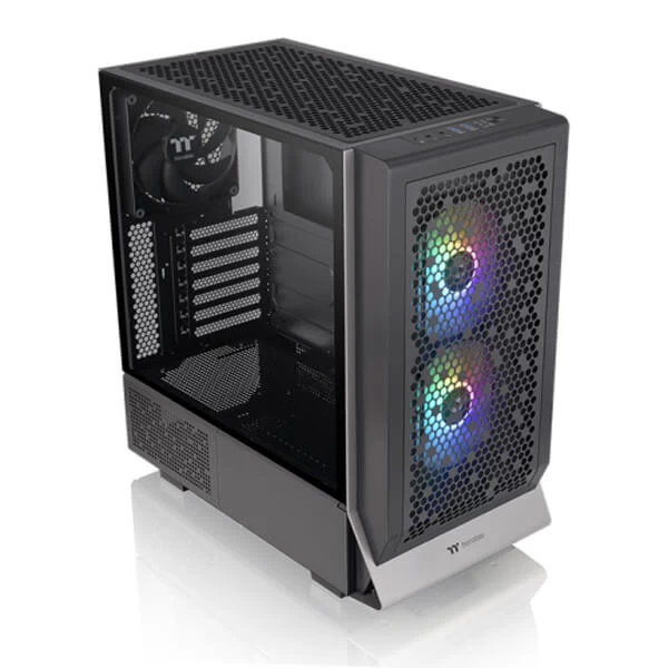 Thermaltake Ceres 300 Tg Argb Eatx Mid Tower Cabinet Black