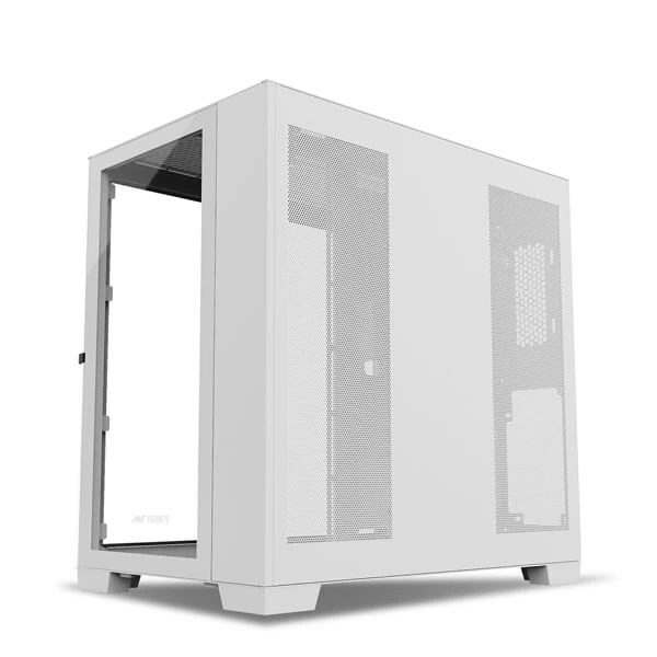 Ant Esports Crystal XL Atx Mid Tower Cabinet White|PC Studio