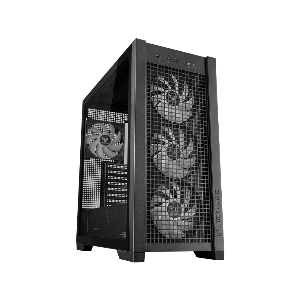 Asus Tuf Gaming GT302 Argb Eatx Mid Tower Cabinet Black