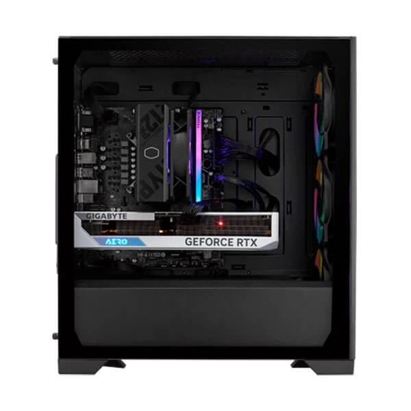 Cooler Master Elite 301 Argb M-Atx Mini Tower Cabinet Black